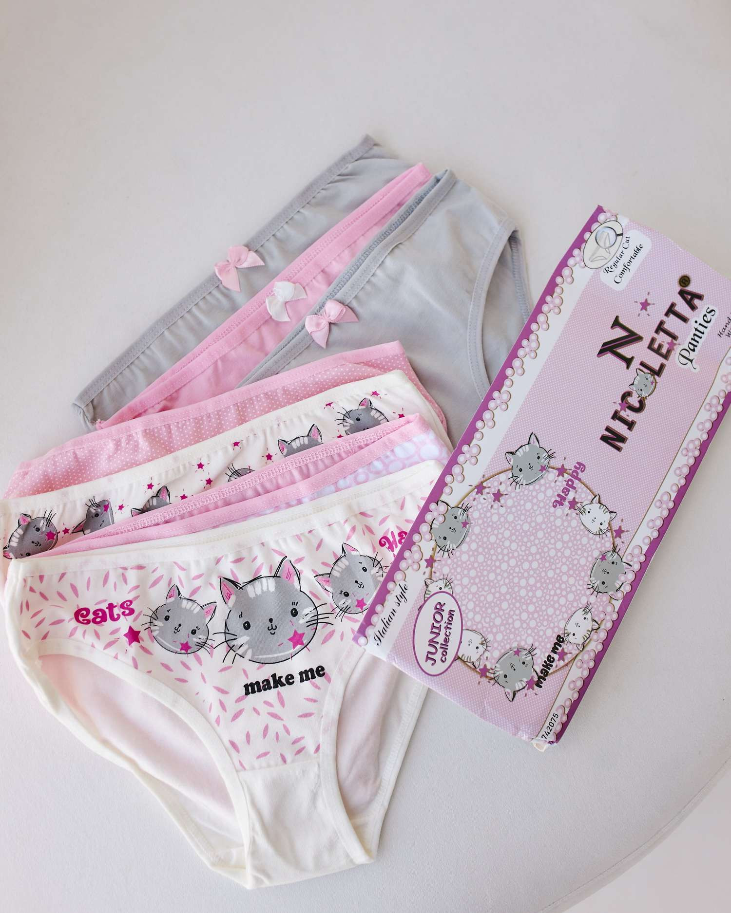 Набір підліткових трусиків тижневок - 7 шт. - 742075