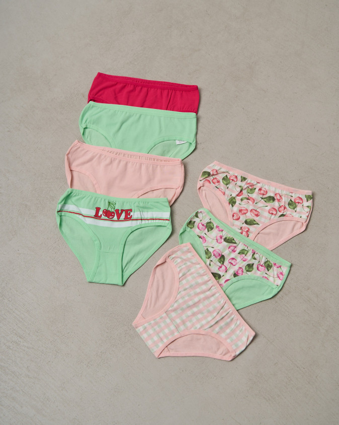 Набір підліткових трусиків тижневок - 7 шт. - 742129