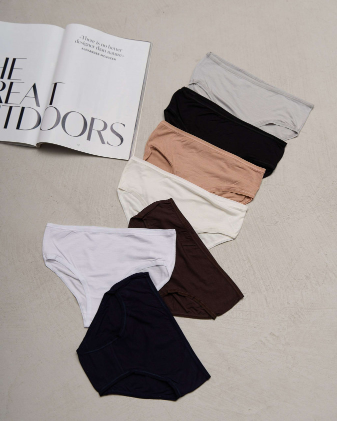 Набір підліткових трусиків тижневок Бамбук - 7 шт. - 742147