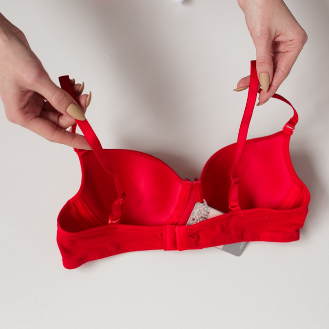 Жіночий бюстгальтер з бантиком - Сім кольорів (80В-95В)