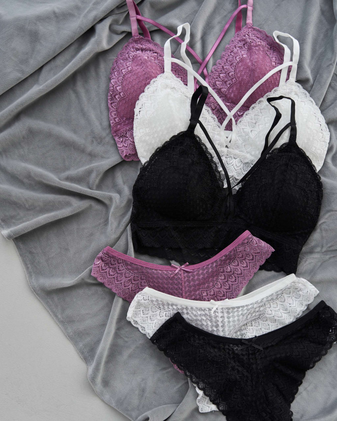 Мереживний комплект без Push-up (75В - 90В)