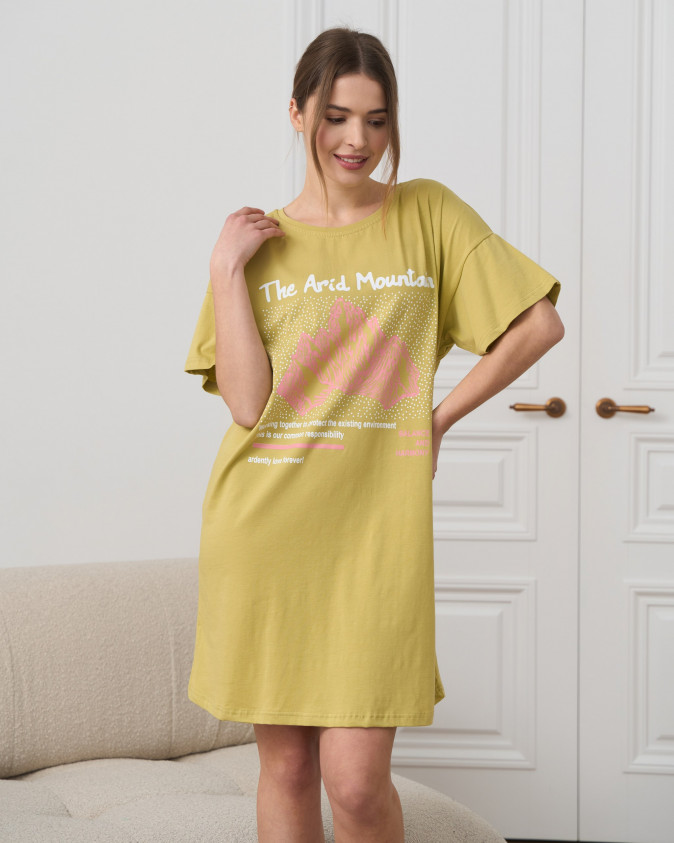 Жіноча туніка вільного крою - Гори