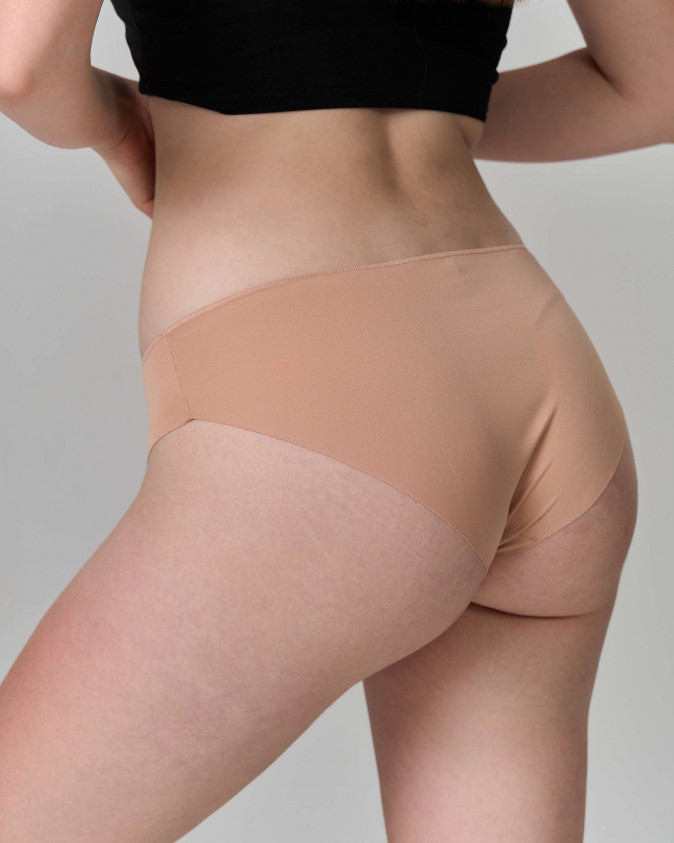 Жіночі трусики Plus Size безшовні базові - Поліестер - від 5 шт.