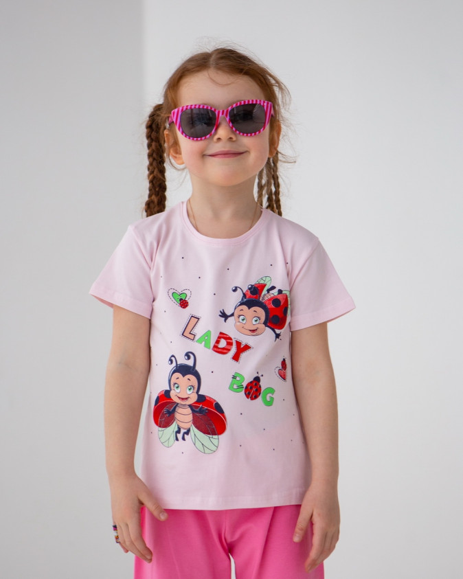 Піжамка з капрі на дівчинку - сонечко