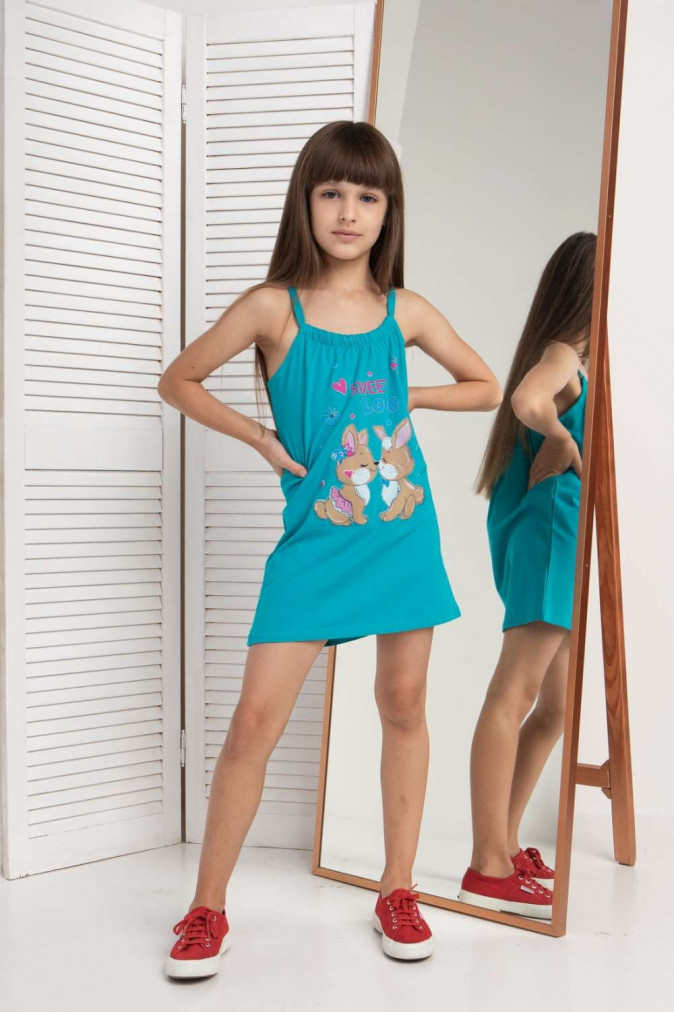 Плаття на дівчинку з зайчиками Sweet Love