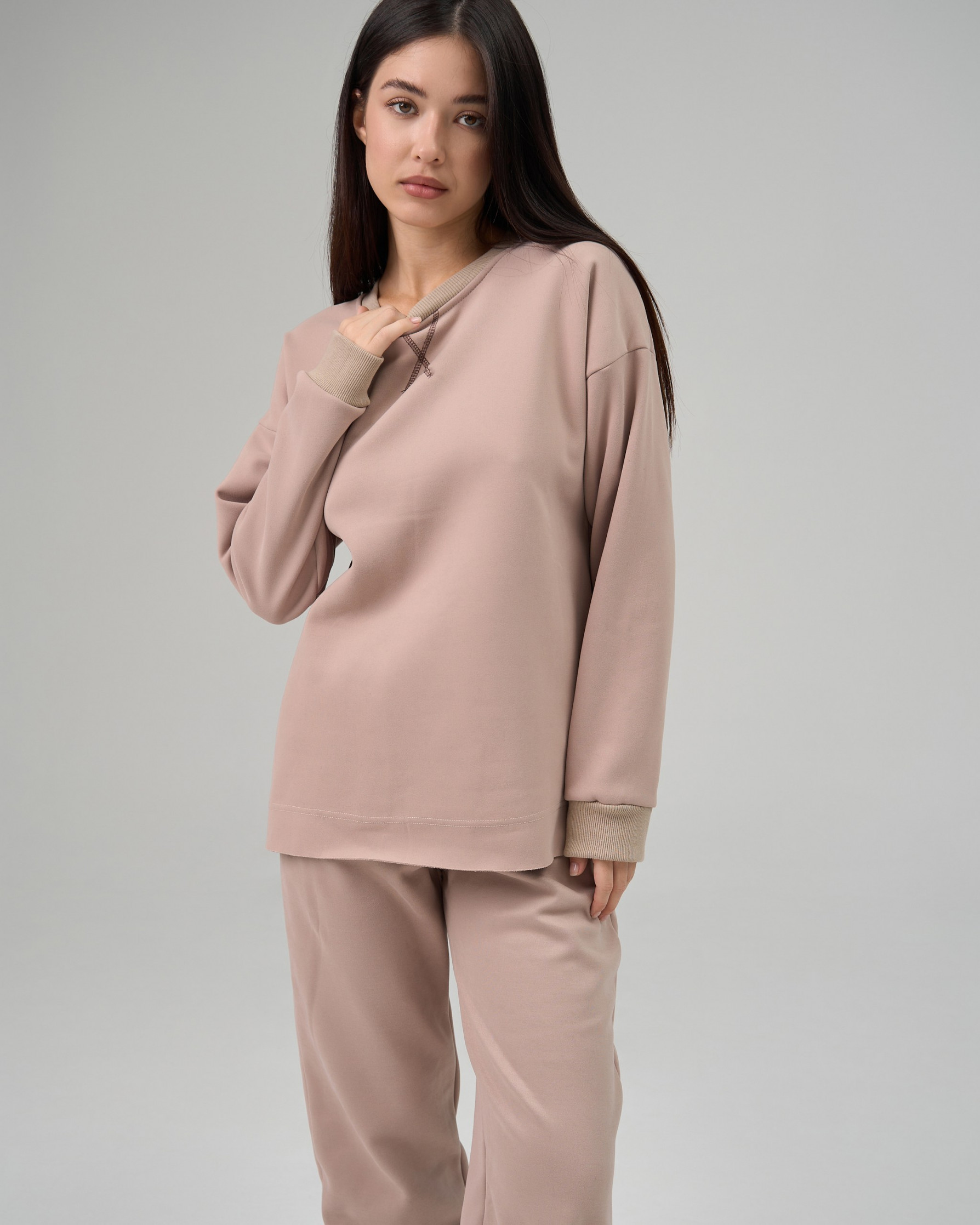 Жіночий теплий спортивний костюм - Байка з начосом 