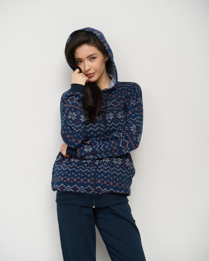 Теплий спортивний костюм на блискавці - Байка