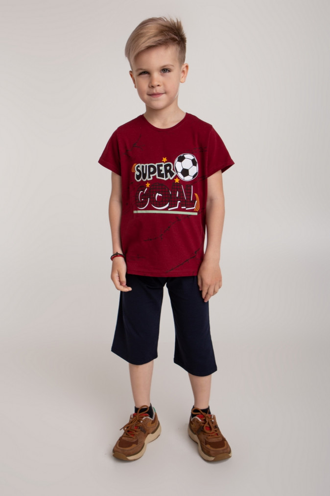 Комплект для хлопчика з капрі - Super Goal