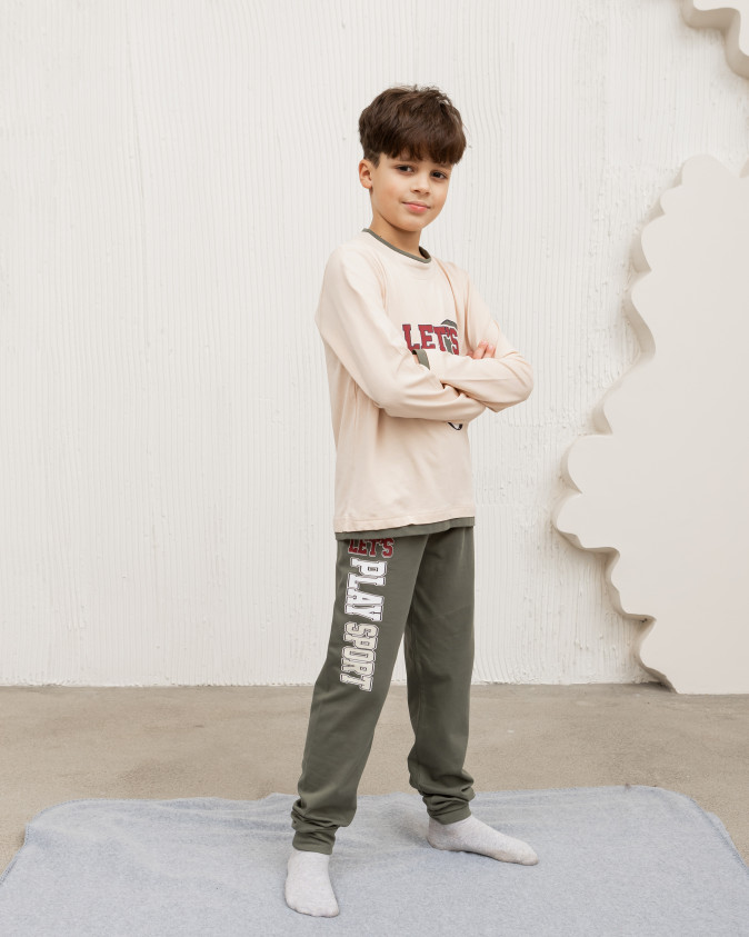 Підлітковий комплект зі штанами на хлопчика - Sport