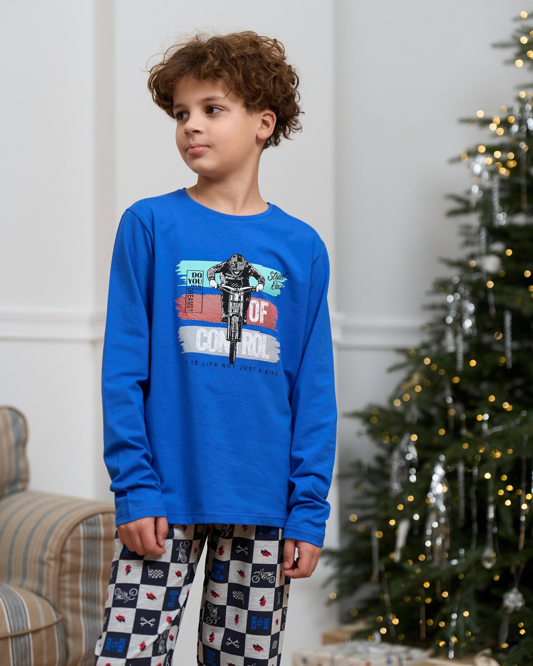 Підлітковий комплект на хлопчика - Мотоцикліст