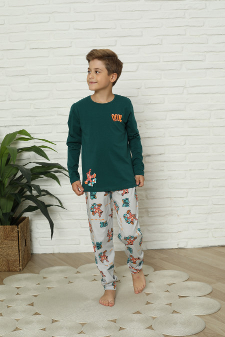 Підлітковий комплект на хлопчика - Ведмідь на скейті