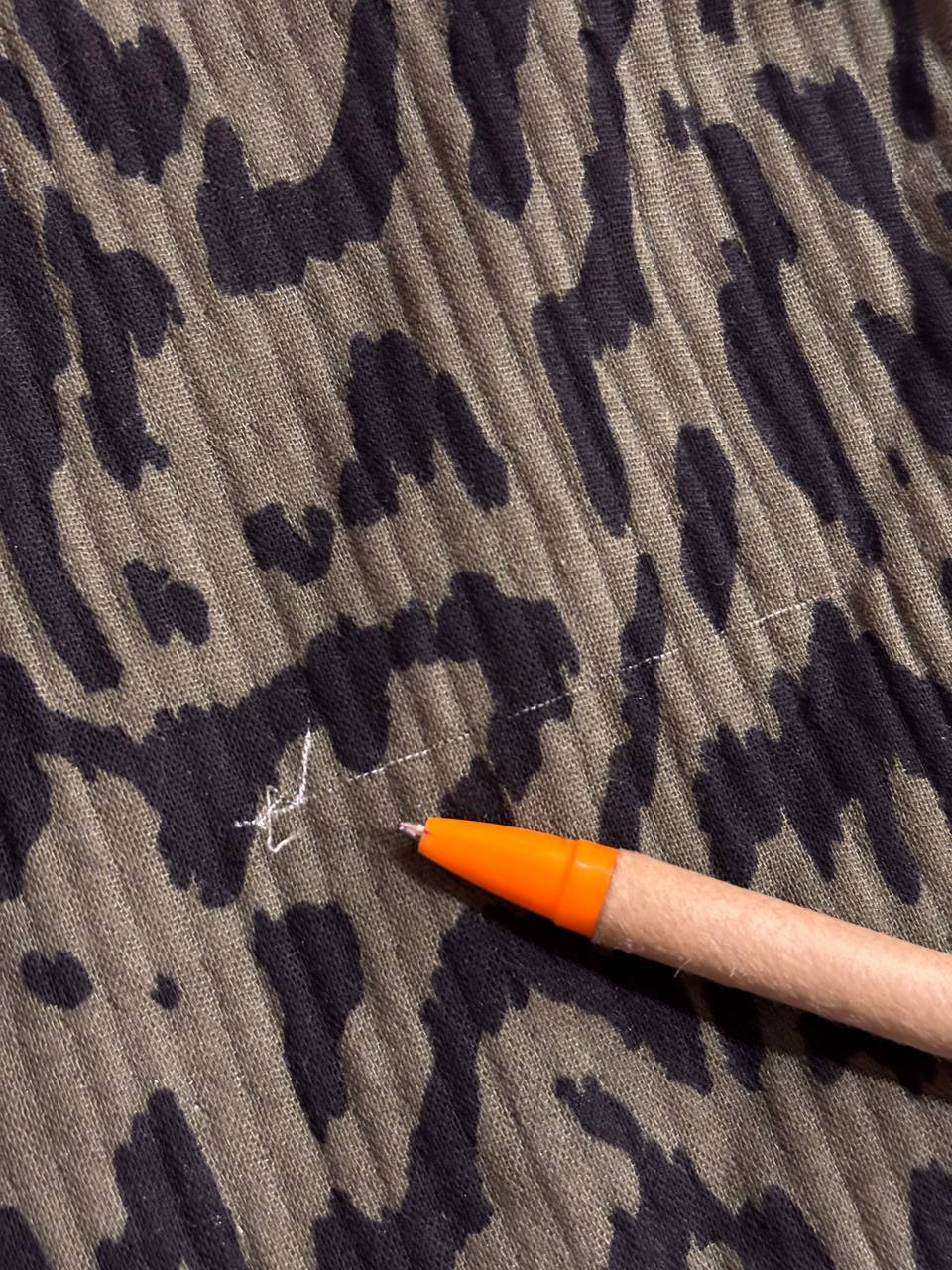 Жіночий комплект Леопард на ґудзиках - Муслін Уцінка