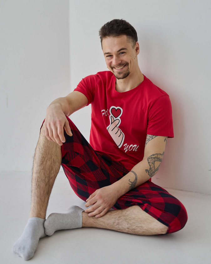 Чоловічий комплект з шортами - For you