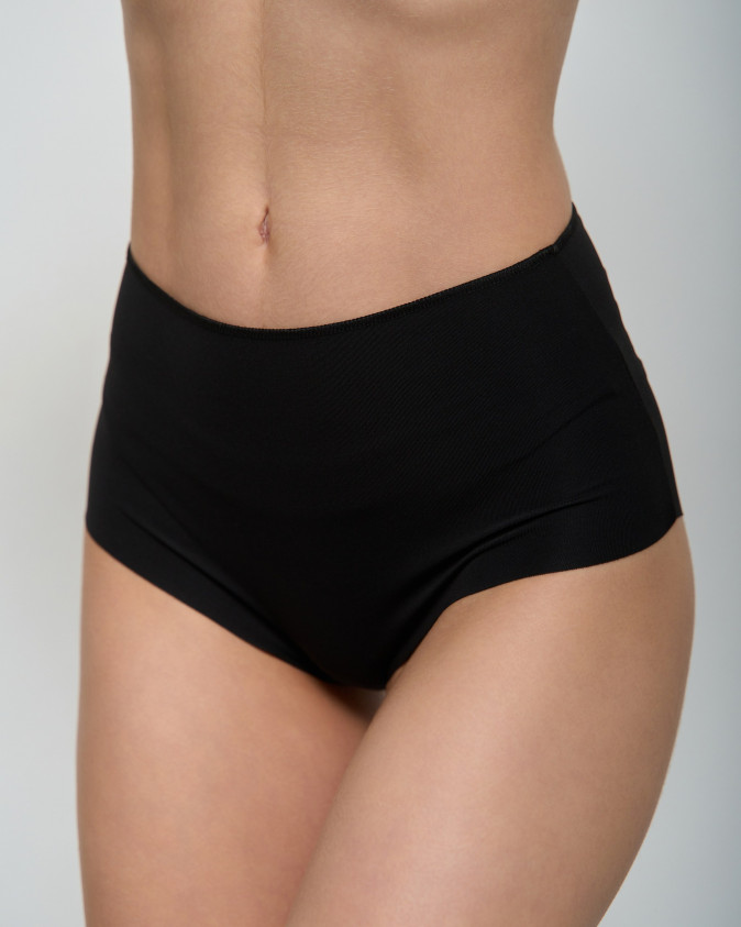 Жіночі трусики з високою посадкою - безшовні, поліестер