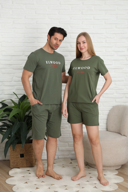 Мужской комплект с шортами Elwood - Family look для пари