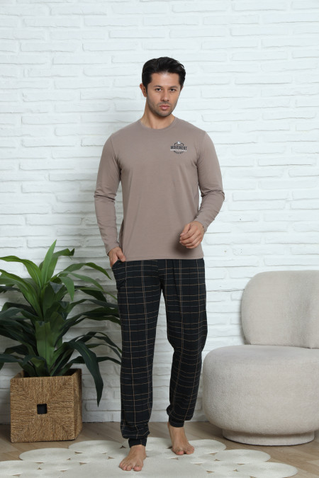 Чоловічий комплект зі штанами у клітинку - Movement