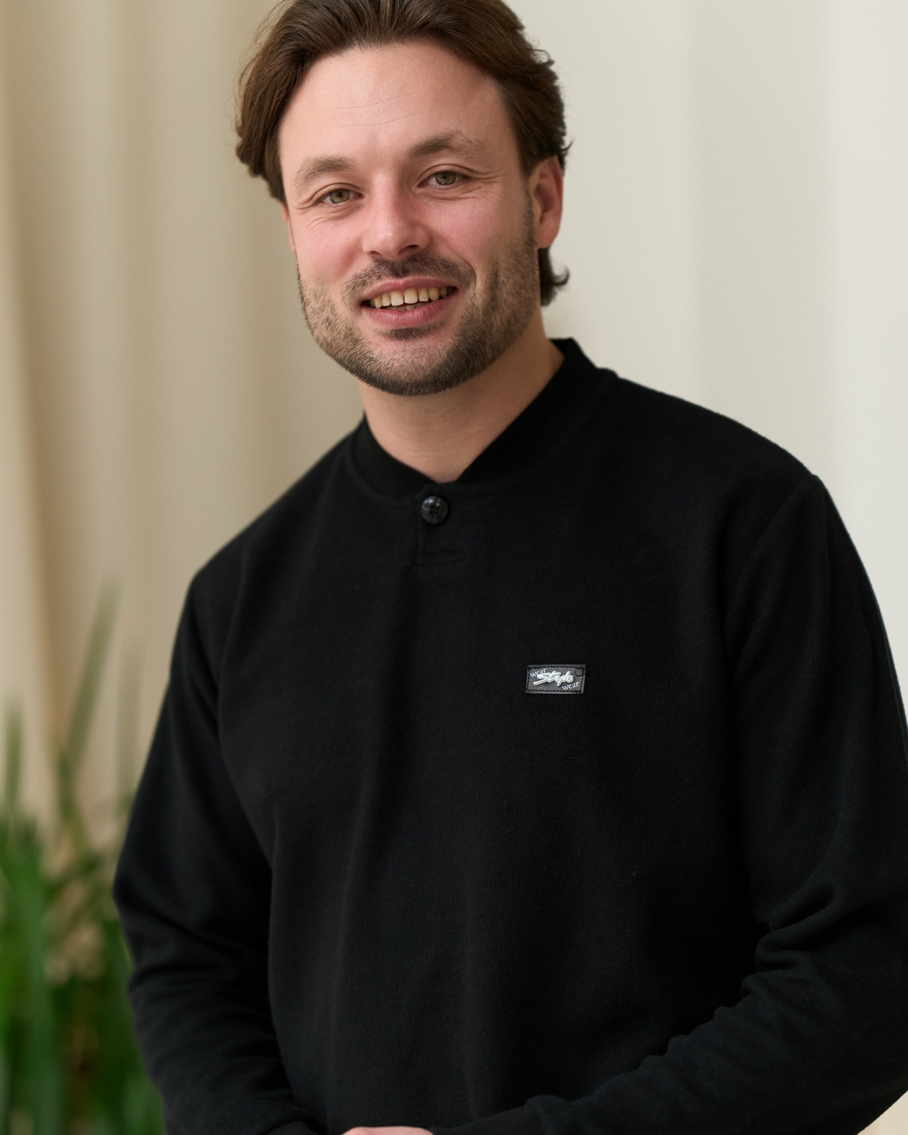 Чоловічий комплект з кофтою - Теплий трикотаж