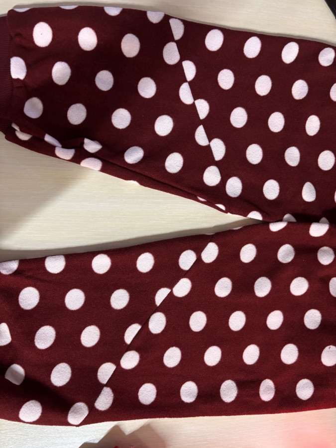 Женский костюм со штанами Велюрсофт+Флис - Пингвин Уценка