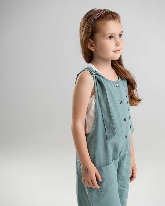 Підлітковий комбінезон на шлейках - Хакі