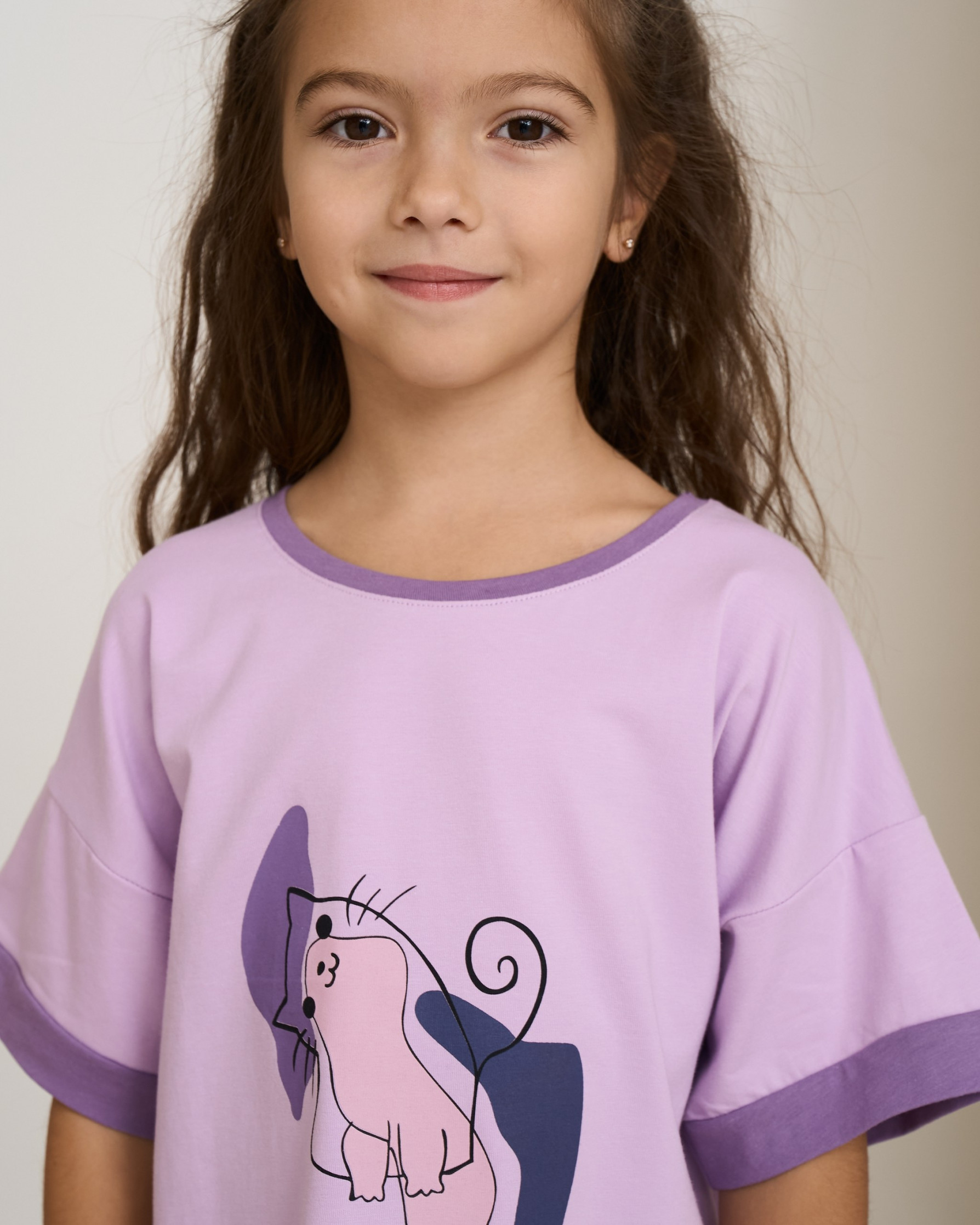 Підлітковий комплект з шортами на дівчинку - Good night