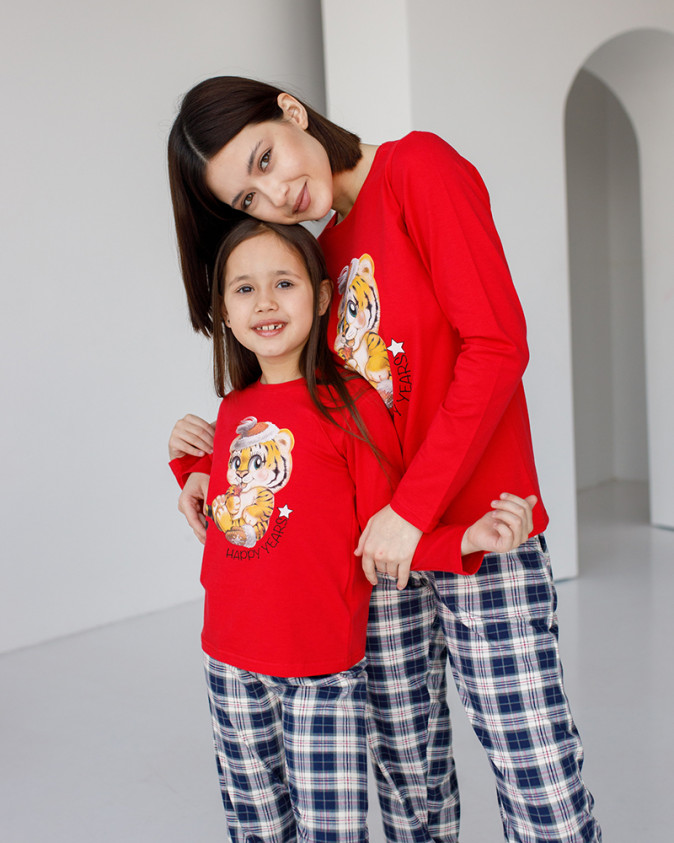 Жіночий комплект зі штанами - тигреня Happy Years