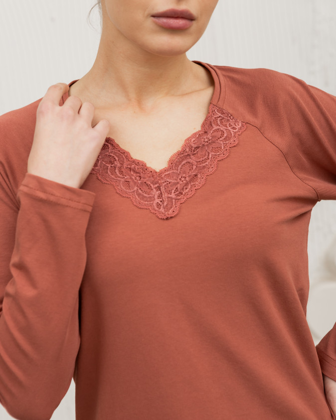 Жіночий комплект зі штанами - Турецький огірок