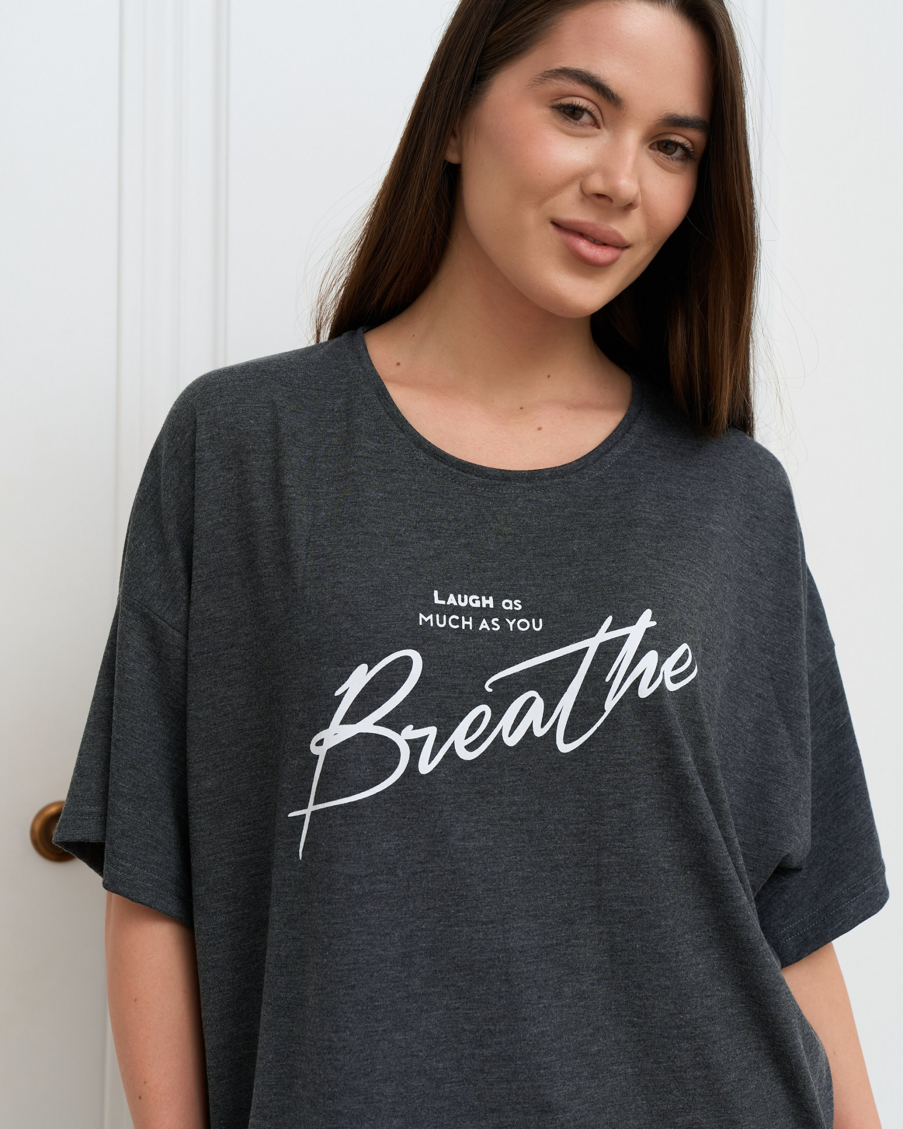 Комплект зі широкими штанами і футболкою - Breathe