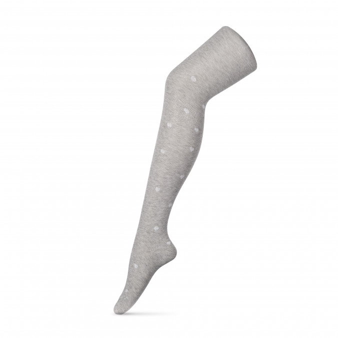 Колготи на дівчинку - Сердечки з люрексом