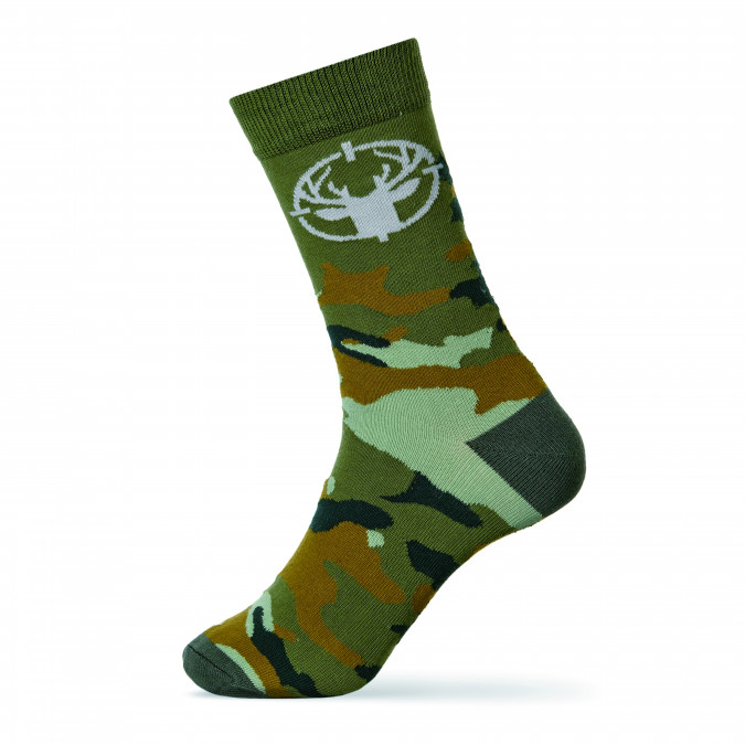 Чоловічі високі тонкі шкарпетки - Милитари