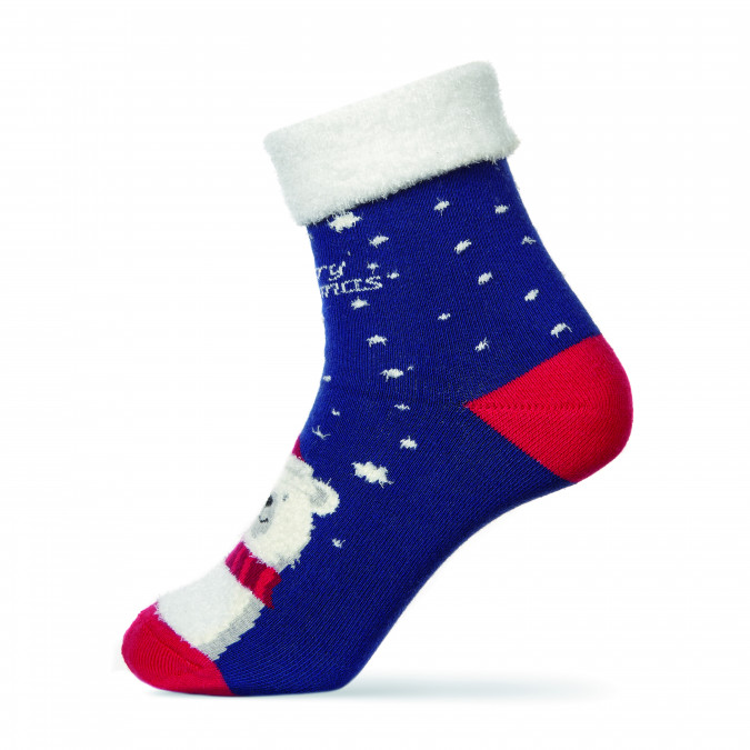 Мужские тёплые носки - махра - Мишка - Family для семьи