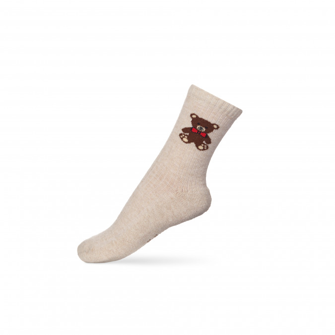 Шкарпетки для дівчинки тонкі - бавовна - Тедді